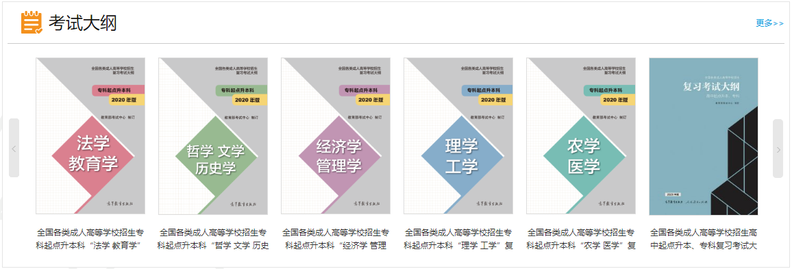 福建專升本“法學、教育學”成人高考復習大綱(2021年正式啟用新版)